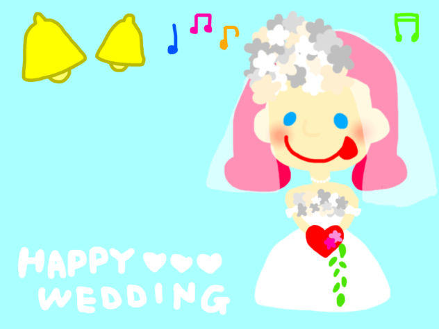 happy wedding - ibisPaint