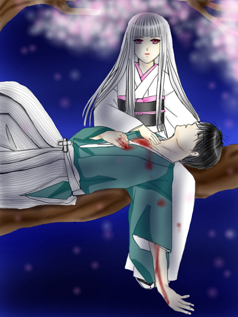 桜ノ下ニハ…