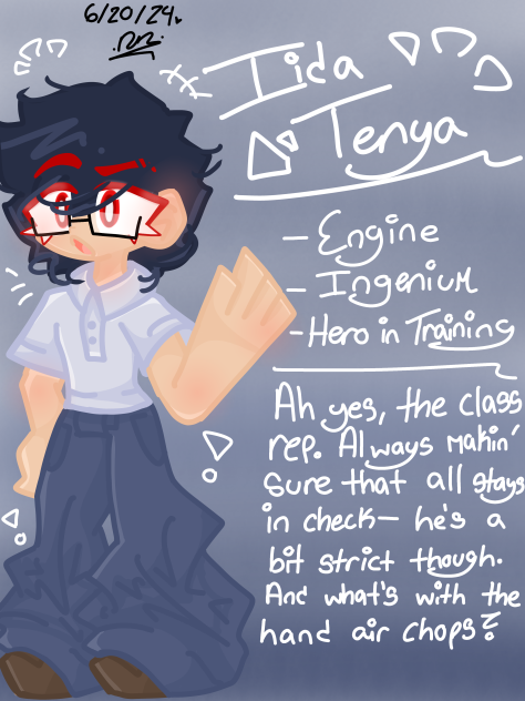 •Seat 4 - Tenya Iida•
