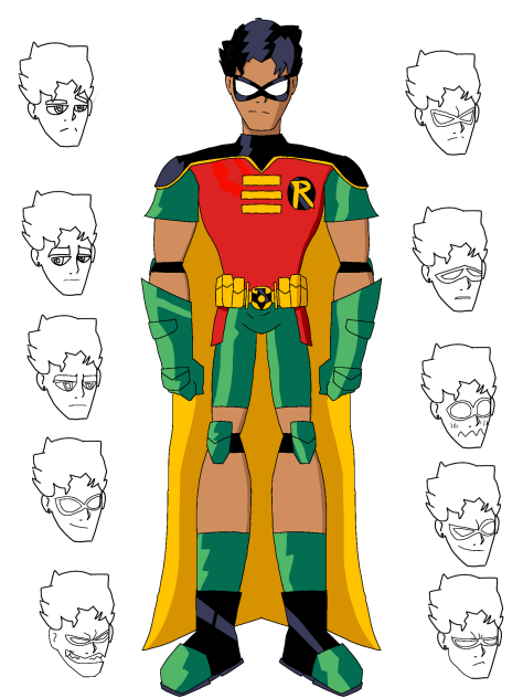 Teen Titans AU Robin