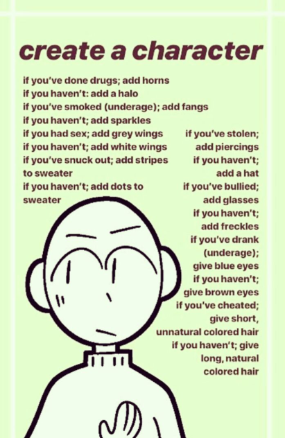 Confess Your Crimes 😈 lol Blank