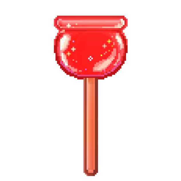 caramel apel (pixel) a