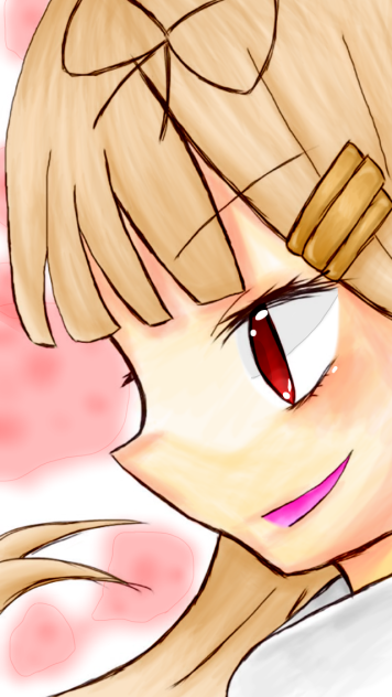 友達の夕立ちゃん塗ってみた