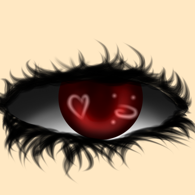 Anime eye test animation