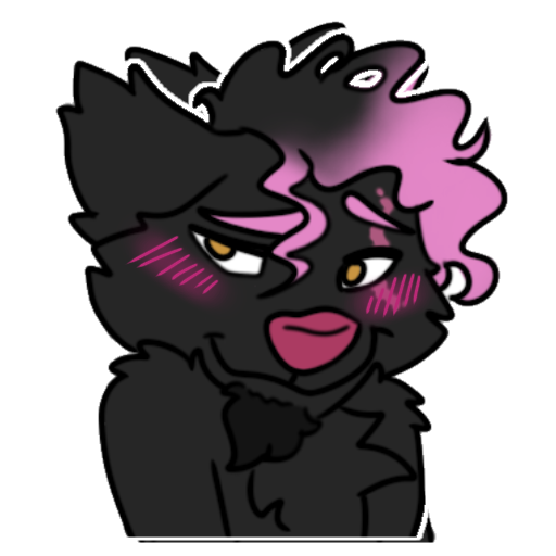 Ace sticker shy smile
