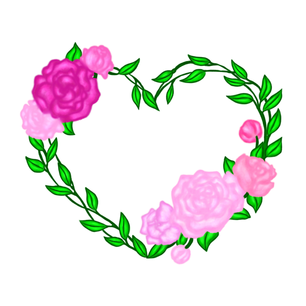 Flower heart ♥ 🌸