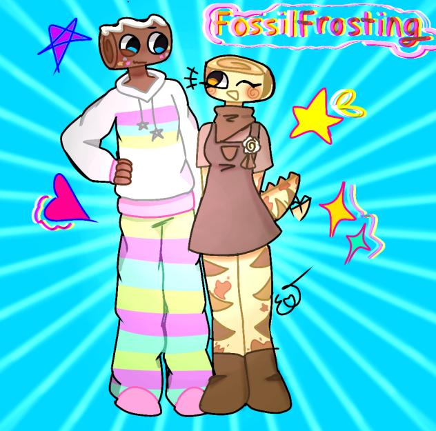 Fossil x Cake roll - ibisPaint