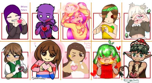 Heart Shaped Hands Collab