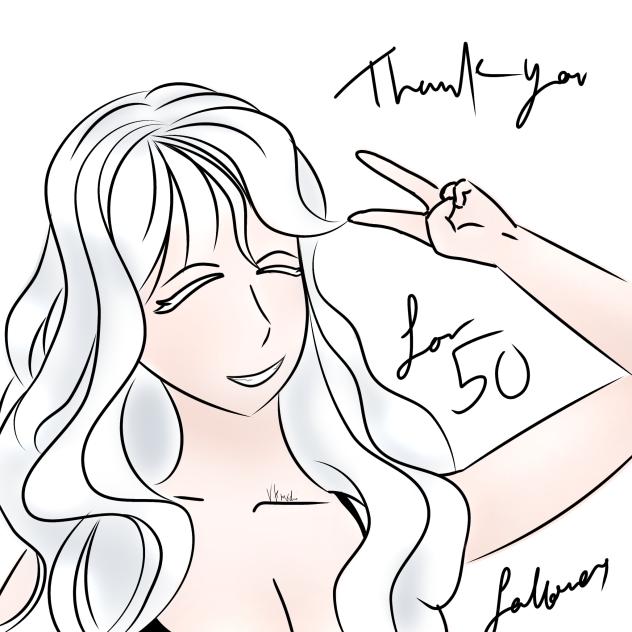 50 followers on twitter