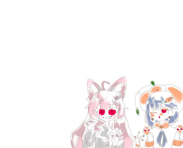 ハロウィーン！途中