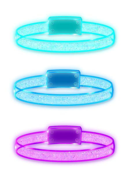wristband glitters 01