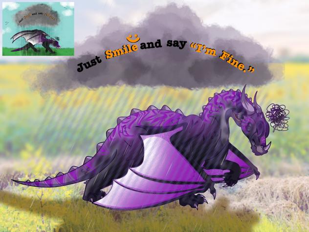 Sad dragon part.2