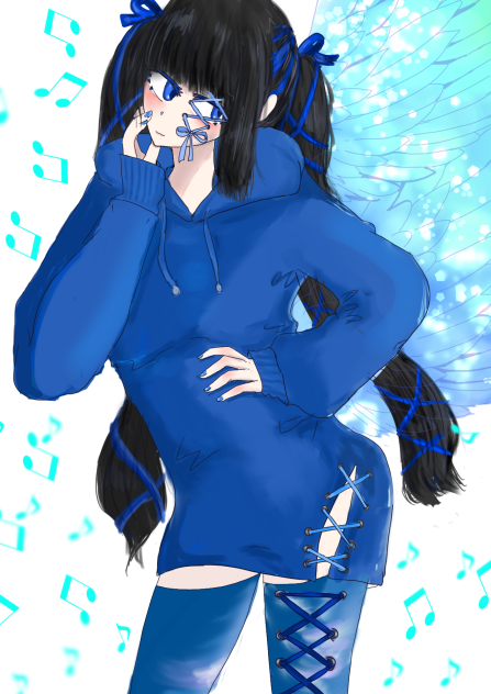 完璧で究極な自慢の羽🪽💙