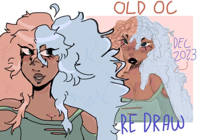 Another old redraw! 🏵️🌀