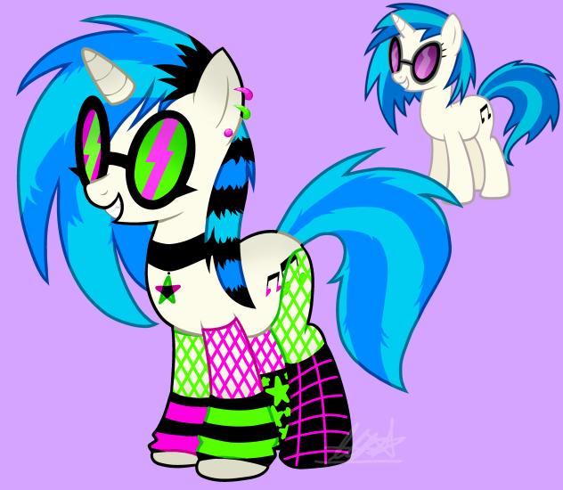 DJ PON3 AKA VINYL SCRATCH!!!