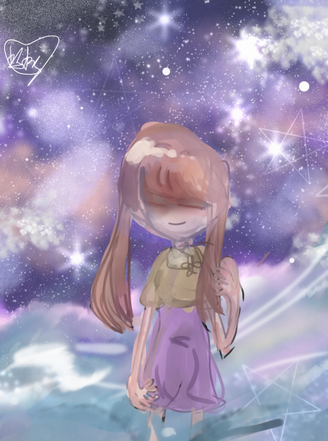 夜空と海🫧