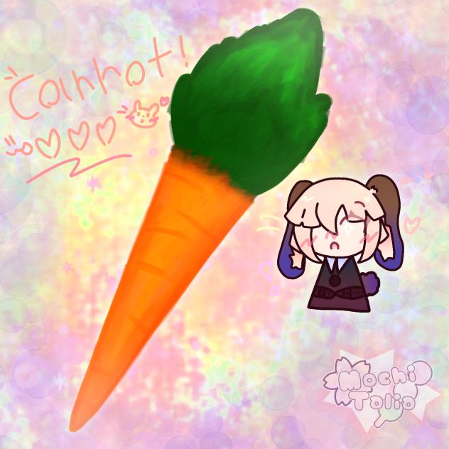Bunni & DA ALL MIGHTLY CARROT!! 🥕🐰