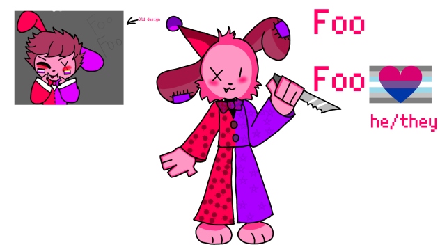 redesign  of an old charcter