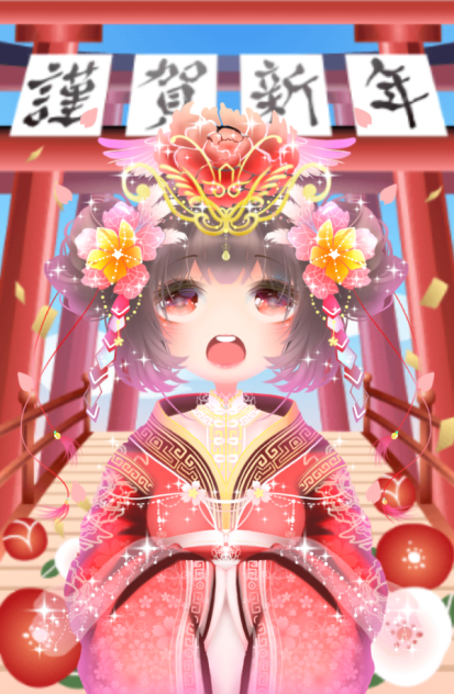 HappyLunarNewYear-speedpaint-ibisdrawing