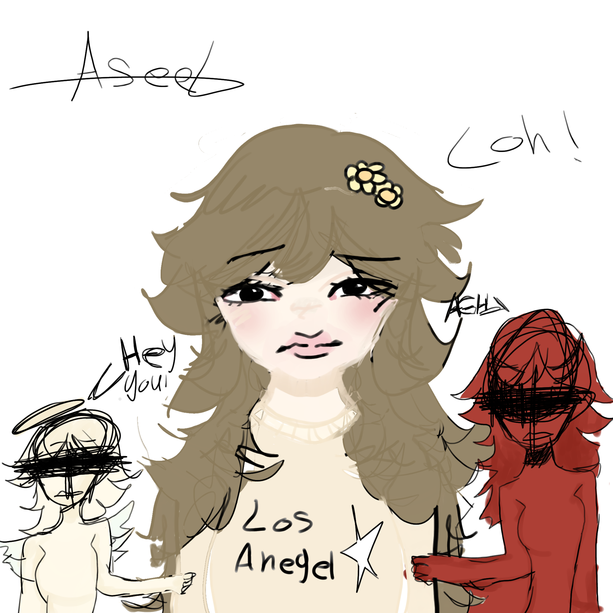 angel vs devil - ibisPaint