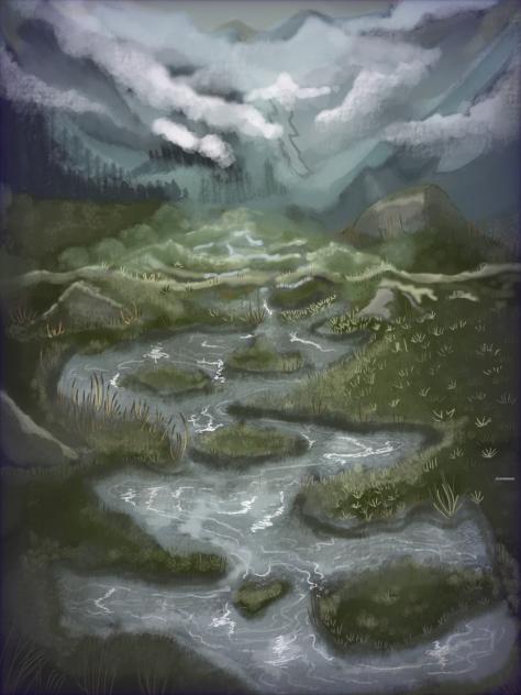 landscape practice pt. 2 - ibisPaint