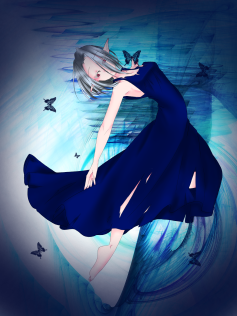 水の妖精 ibisPaint