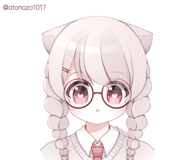 フリーアイコン　三つ編み
