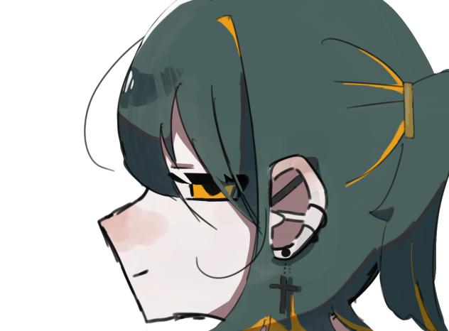横顔