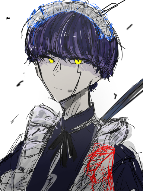 戦闘メイドマシュ