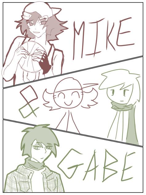 fanart fo my friend’s ocs