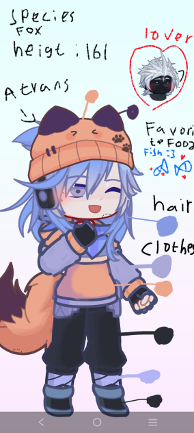info for my oc, dori