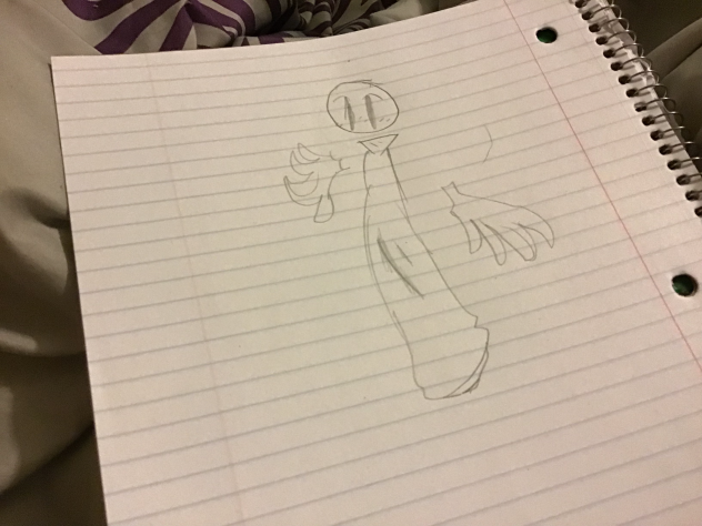 Drawing I made on paper