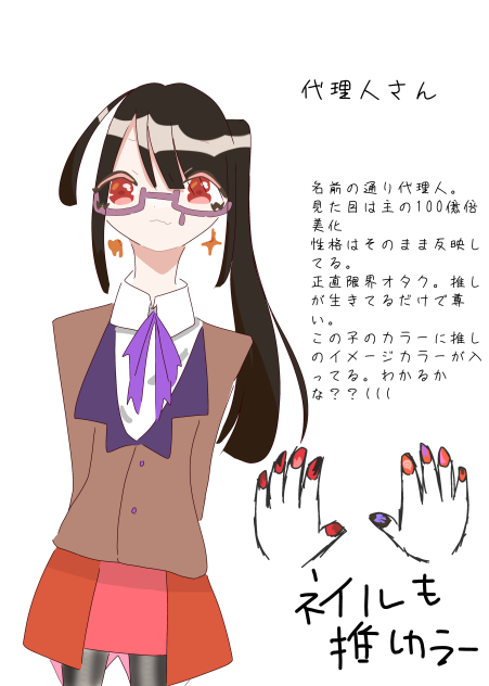代理人キャラシ