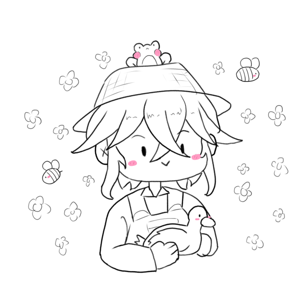 the birb the beez and the froggo