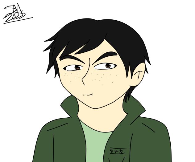 Mabel Tanaka as a Boy