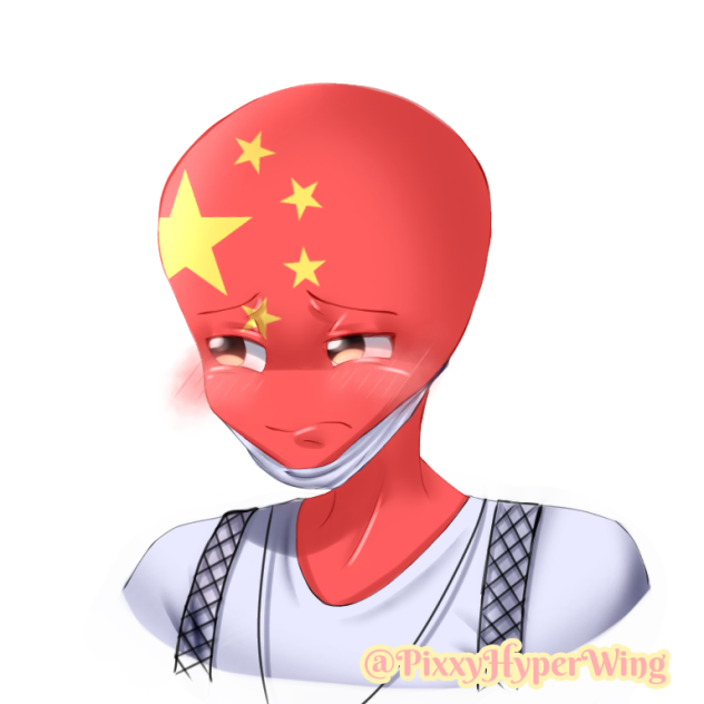 Blushing China