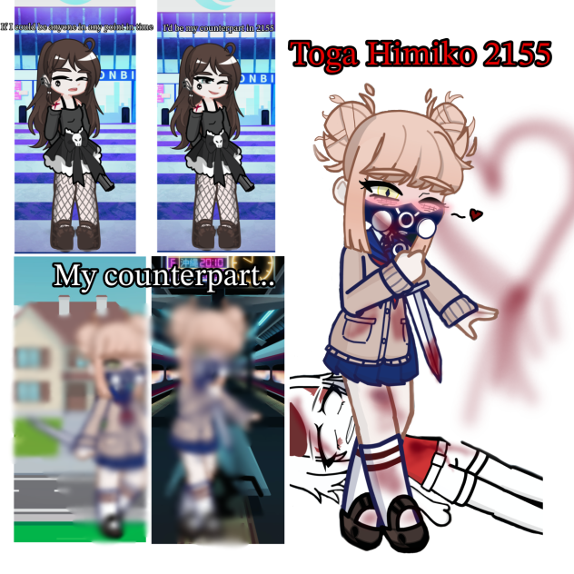 The my dad Gacha trend but counterparts!