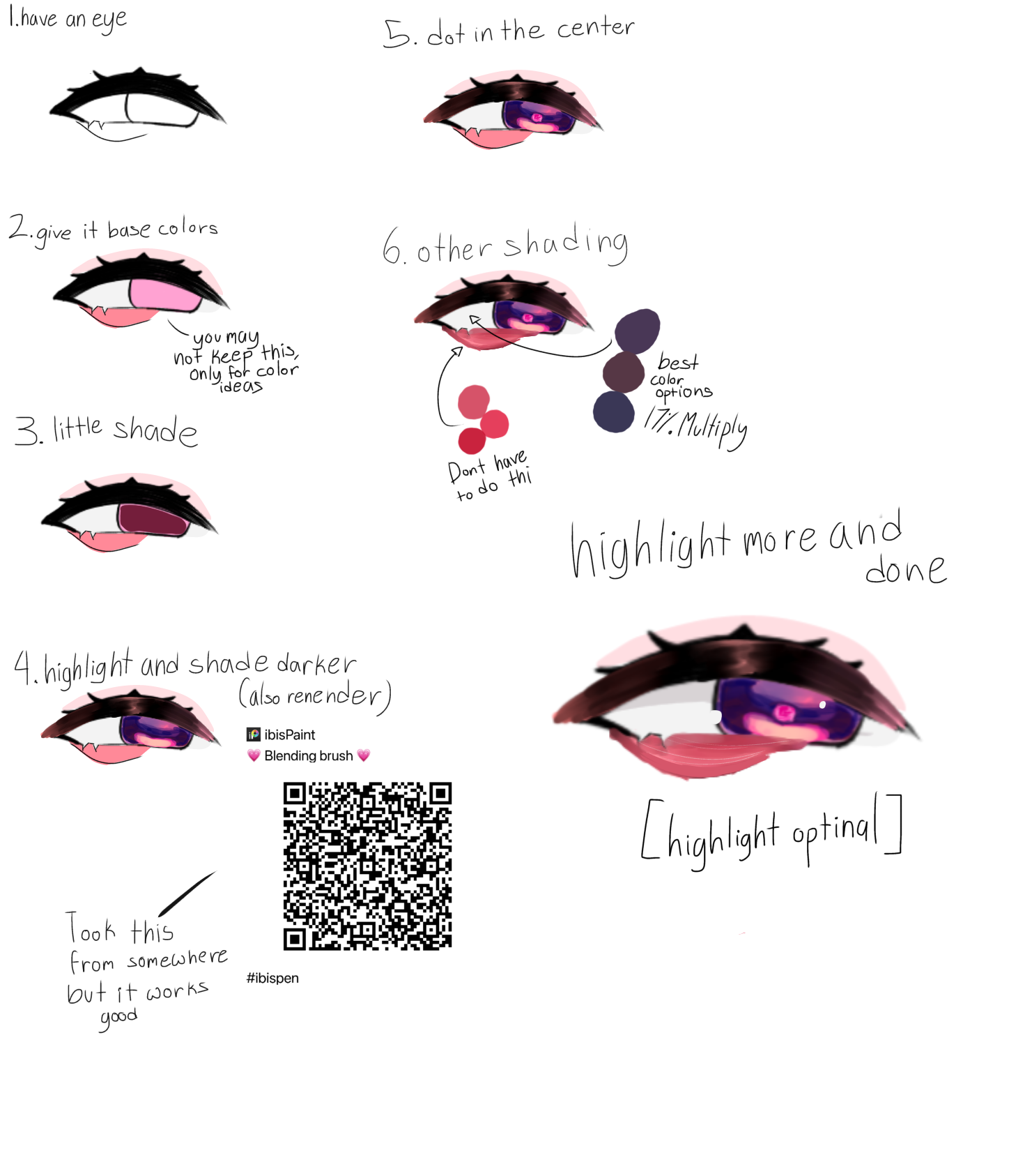 Eye tutorial again - ibisPaint