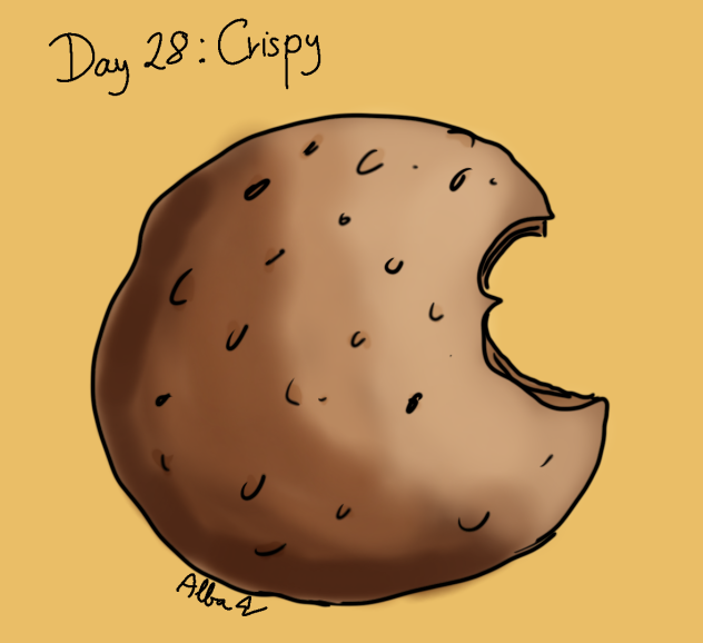 Inktober Day 28 - Crispy