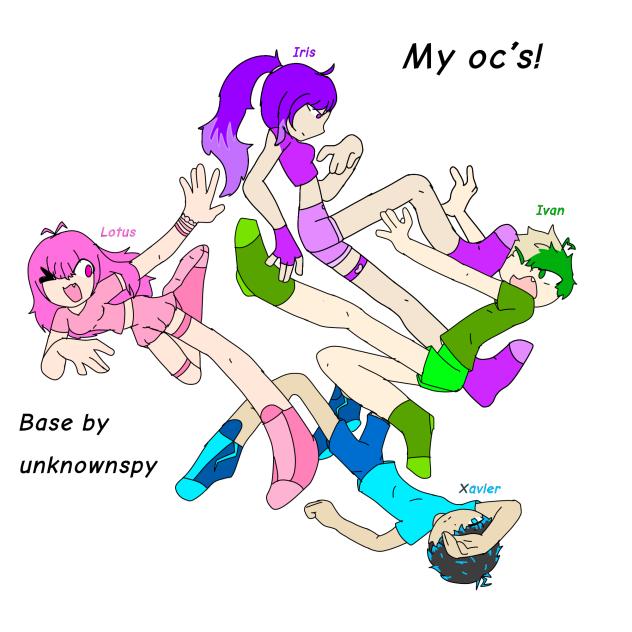 All my oc’s!