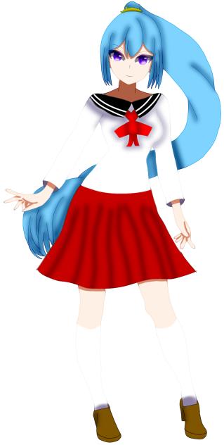 雪野麗華　立ち絵