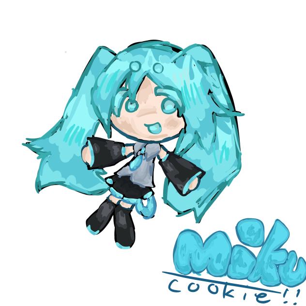 miku cookie