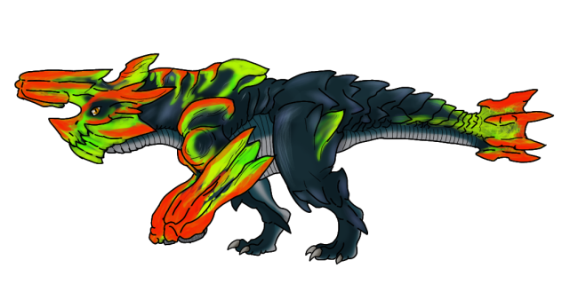 Raging Brachydios render
