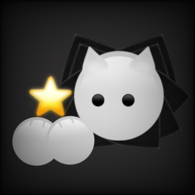 demon cat and star