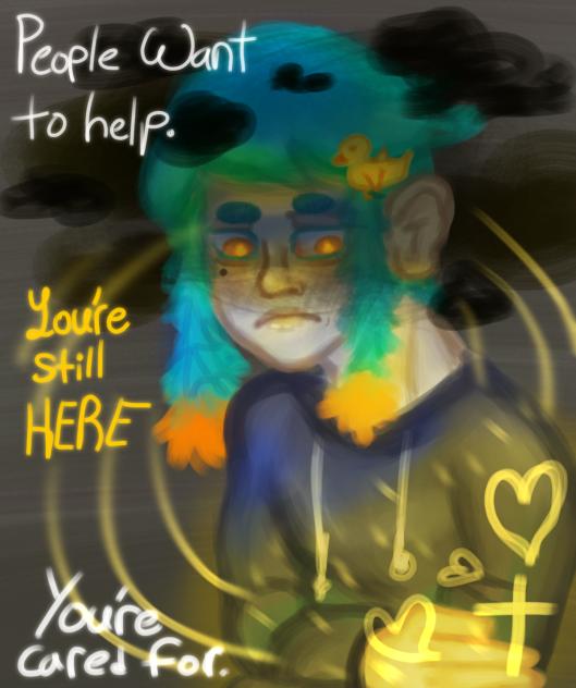 🎗️Yellow September(feat one of my ocs)🎗️