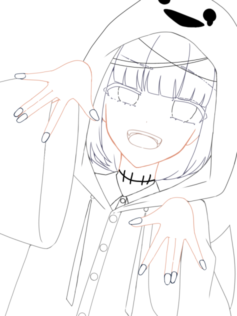 Happy Halloween 2023！　線画