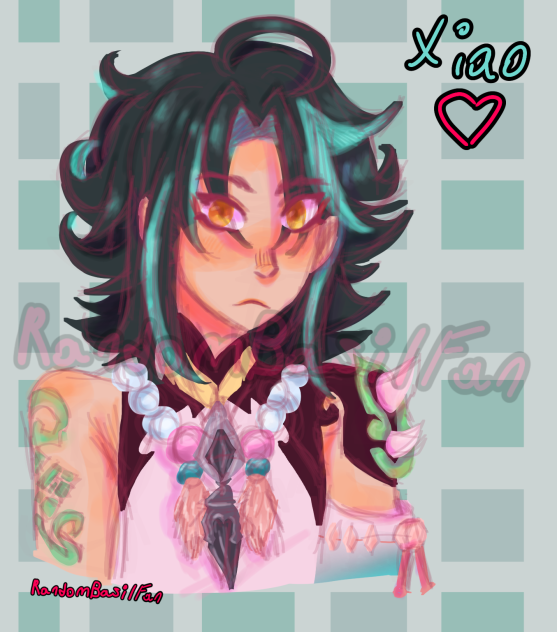 Xiao [Genshin Impact] sketch