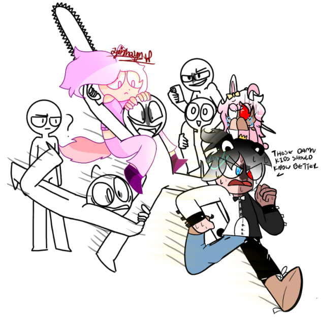 Chainsaw Collab pt 2