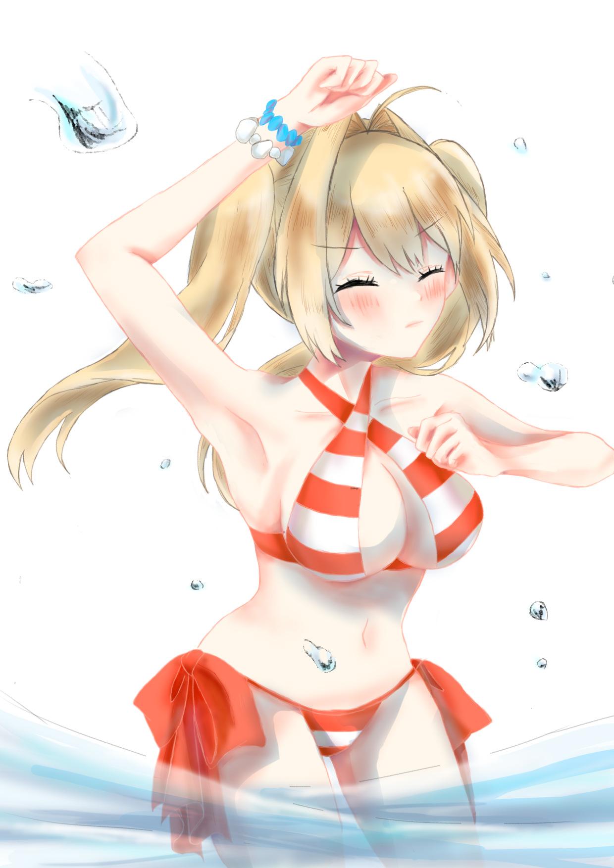 水着ネロちゃん Ibispaint