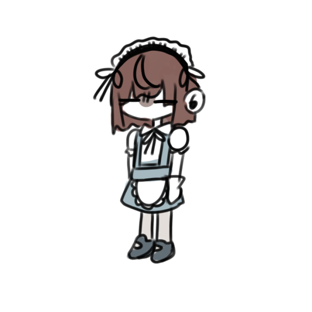 落書きフリちゃん(メイド